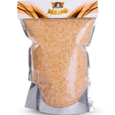 كنجد برشته طعم دار نمکی شیررضا 500 گرم