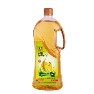 روغن ذرت و کانولا شیررضا 980 سی سی