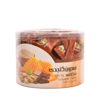 حلوا کنجدی شکلاتی شیررضا 500 گرم