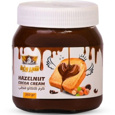 كرم كاكائو فندقی شیررضا 350 گرم