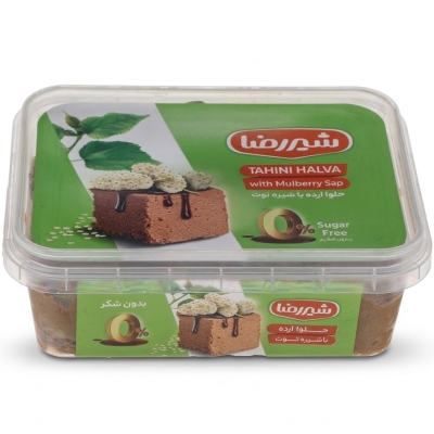 حلوا ارده با شیره توت شیررضا 400 گرم